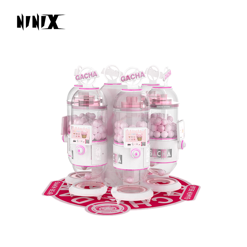 Commercial Coin-Operated Metal Capsule Toy for Game Centers & Gifts Automatic Toy Game for Kids & Adults