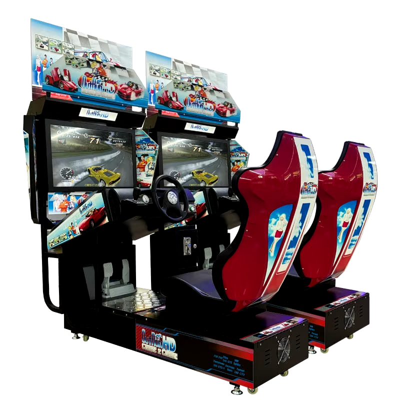 Immersive Speed Racing Arcade Simulation Game Electronic Equipment Driving Racing Simulation Game Arcade