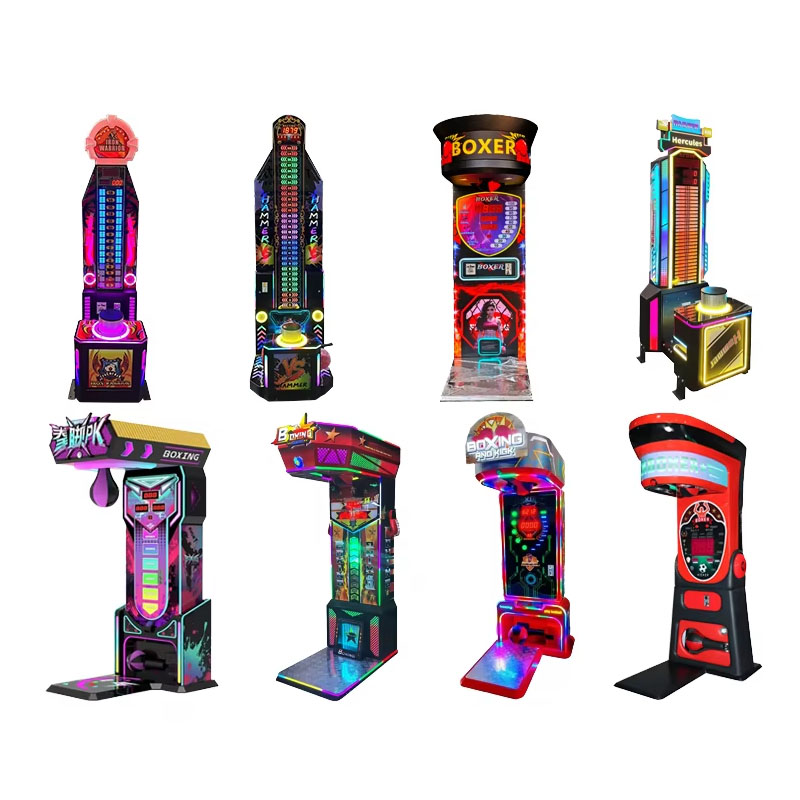 Redemption Boxing Coin Operated Arcade Game Machine, Electronic Ticket Prize, Family Amusement Park Boxing Game Machine