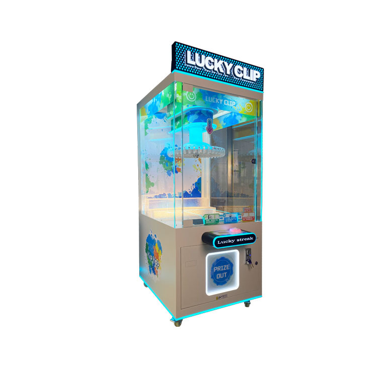 Shopping Mall Net Red Gift Machine Blind Box Blue Elf Clip Machine Video Game City Grab Baby Machine Commercial Drainage