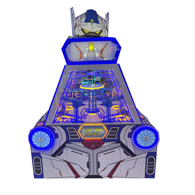 Colorful Plastic Toy Crane Simulator Vending Machine Coin-Operated Joystick Controlled for Shopping Mall Gift Giving