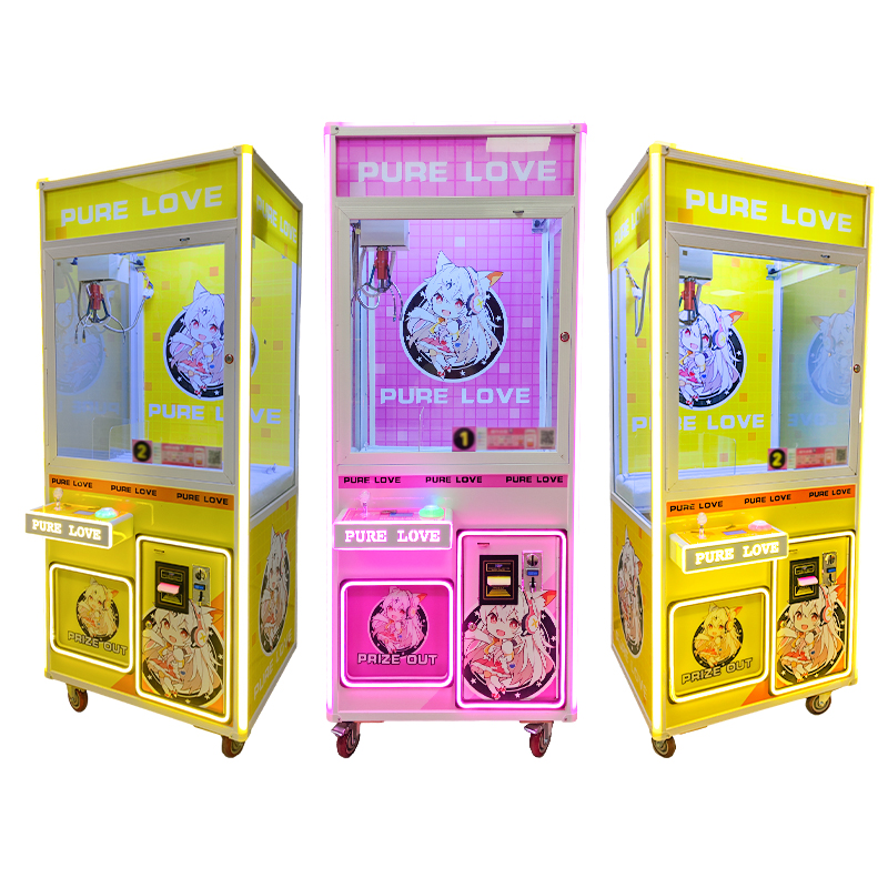Claw Crane Coin-operated Game Console Video Game Console Custom Wrapped Claw Machinepremium Doll Claw Machine