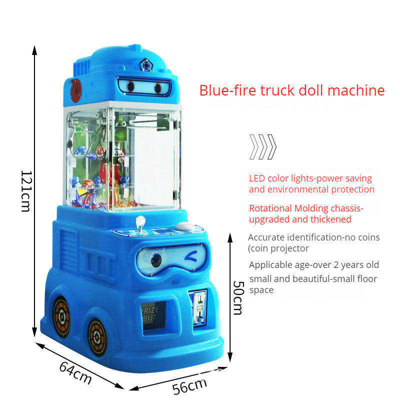 Miniature Coin-Operated Claw Crane Machine New Design Small Toy for Kids Amusement Game Mini Claw Machine Rts Dolls Gift Machine
