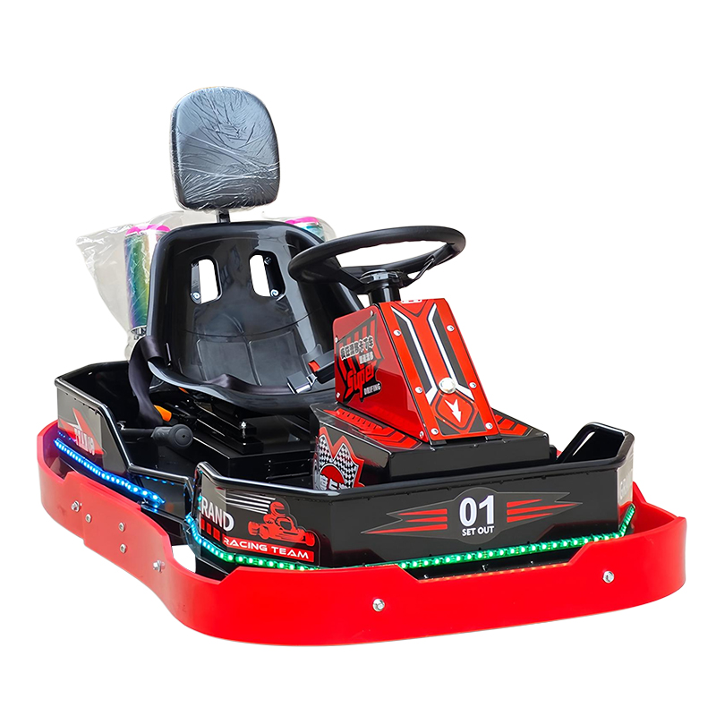 Electric Drift Bumper Car Children's Ride on Adventure Park Plastic Battery Powered Indoor Racing Vehicle