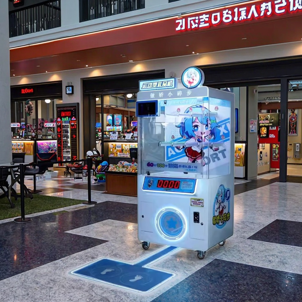 Pride Humility Petite Step Movement Coin-Operated Game Popular 'Doll Machine' Equipment Offering Prizes Features Jogging Winning