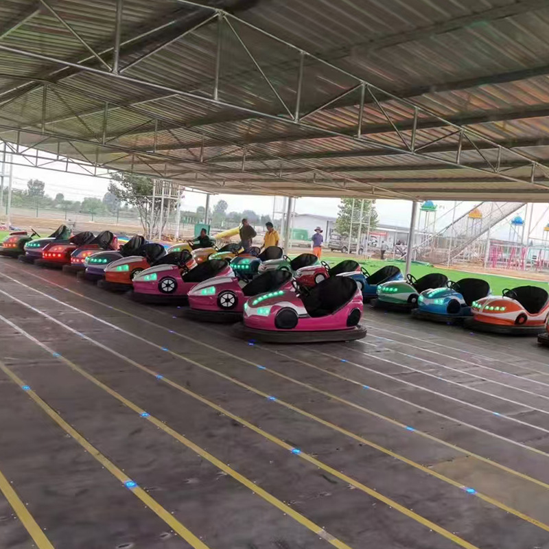 Fiberglass Ground Net Bumper Cars Amusement Equipment for Outdoor Parks & Squares-Direct Supply Large Quantities