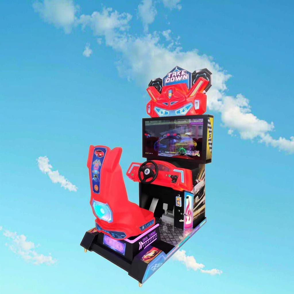 High Quality 32 Inch Large Arcade Racing Simulator New Sonic Speed Car Game Machine Coin-Operated Entertainment Equipment Metal