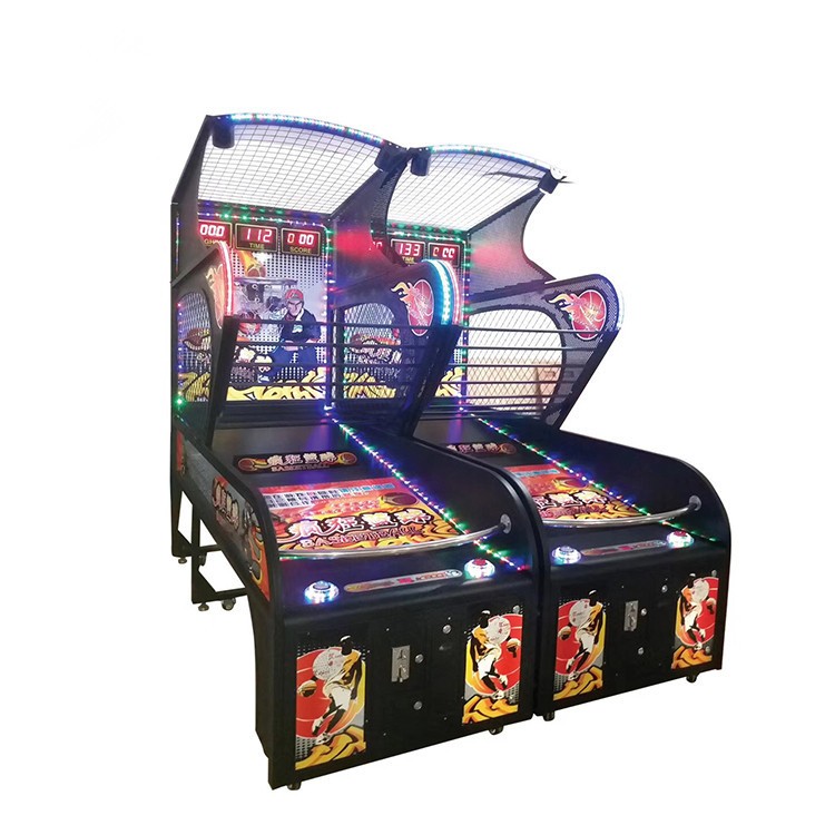 Hot Adult Indoor Electronic Basketball Game Machine Coin Operation Street Luxury Shooting Machine for Sale
