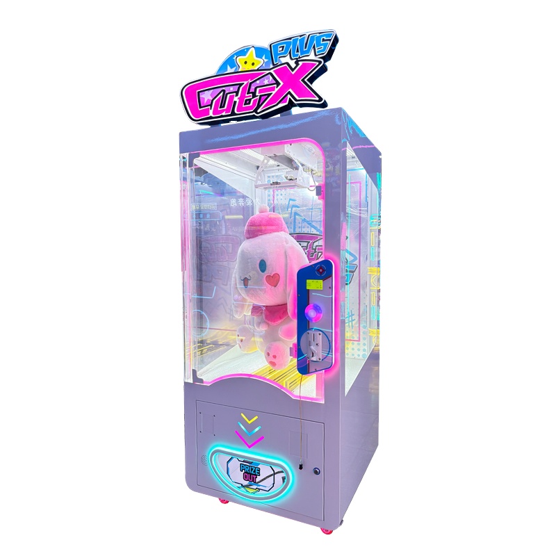 2024 New Hot Sales Indoor Coin-operated Doll Scissors Prize Game Machine Cutting Gift Game Arcade Claw Machine