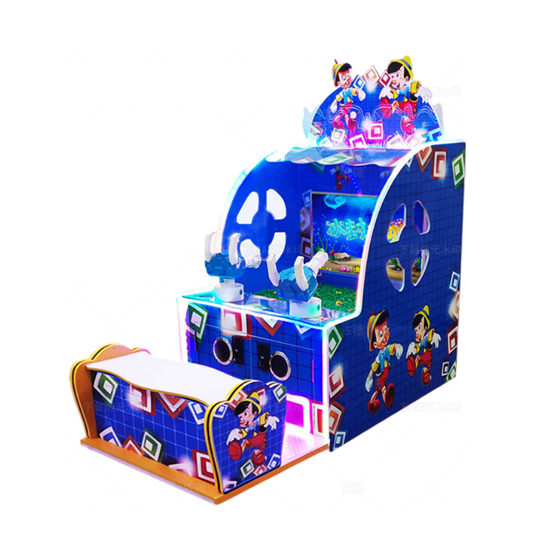 Cheap Coin-Operated Double Water Jet Gun Shooting Arcade Video Game Machine Children's Entertainment