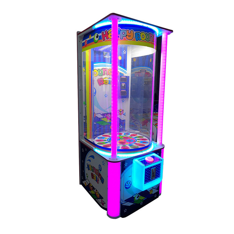 Children's Fluorescent Jumping Ball Game Machine Coin Operated Indoor Entertainment for Shopping Malls and Video Game Cities