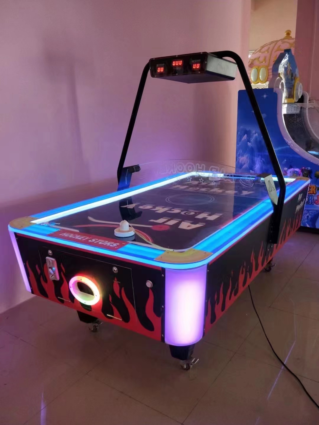 Best-selling Hockey High Quality Arcade Two-person Coin Operated air Hockey Electric Hockey Table