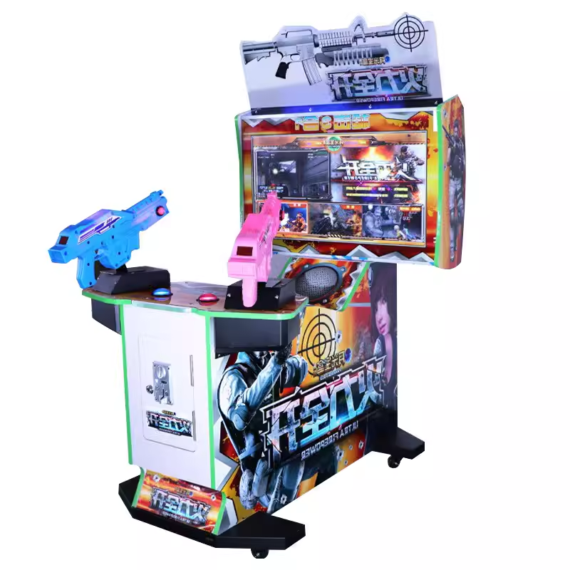 New 42Inch HD Light Gun Simulator for Family Entertainment and Game Centers Shooting Game Machine