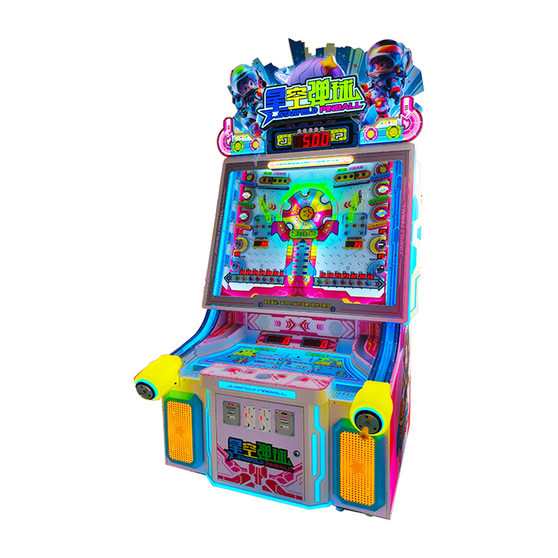 Arcade Pinball Machine Space Theme Game LED Light Entertainment Equipment Coin Operated Game Machine for Amusement Center