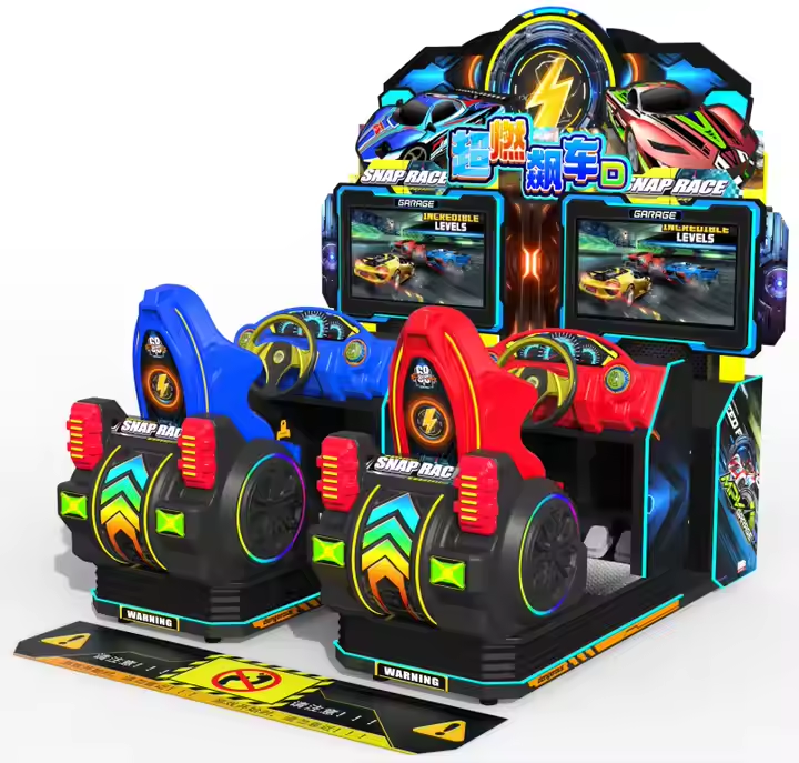 Dual PK Online Racing Simulator Most Fun City Arcade Coin-Operated Racing Game Console English Language