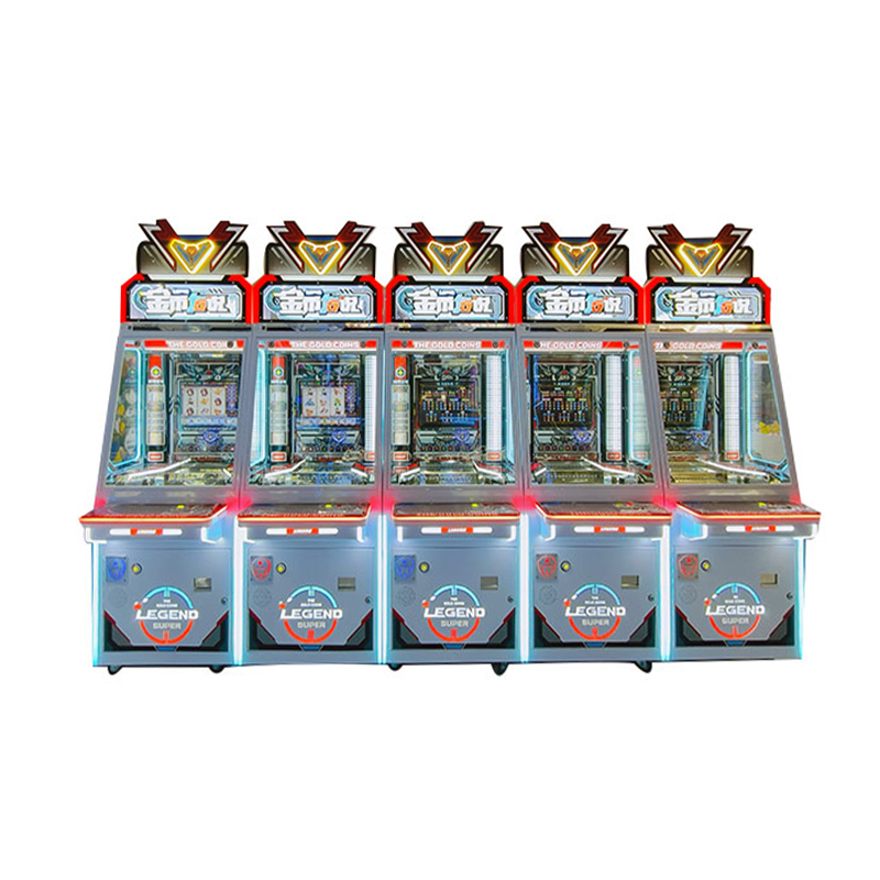 Coin Pusher Prize Arcade Game Machine Coin Operated Ticket Redemption Amusement Equipment for Shopping Mall Entertainment Center