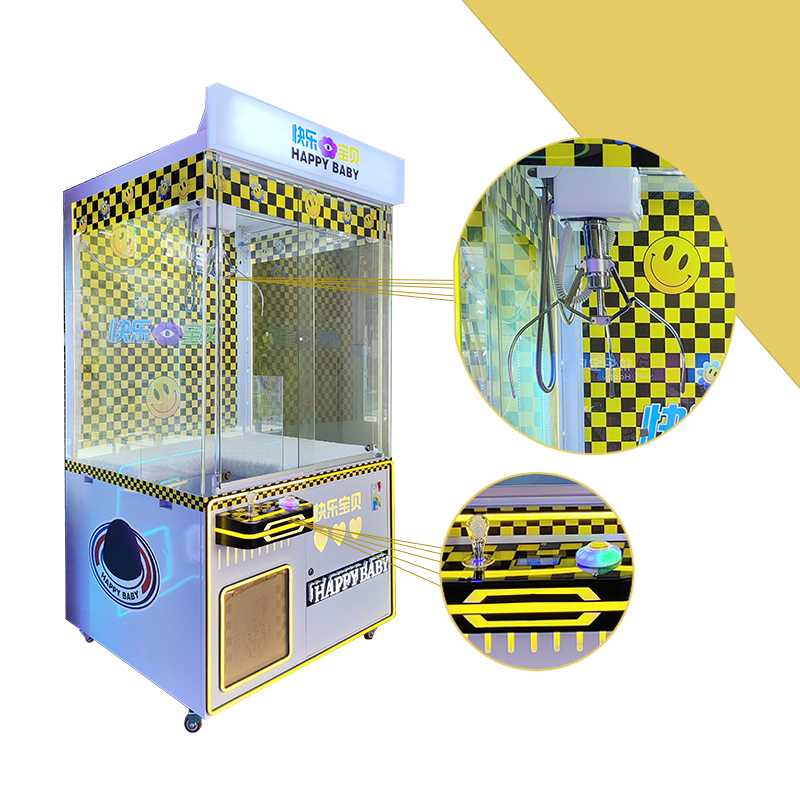 Coin-Operated Mini Gift Doll Crane Vending Machine Fun Capture Game for Kids and Adults