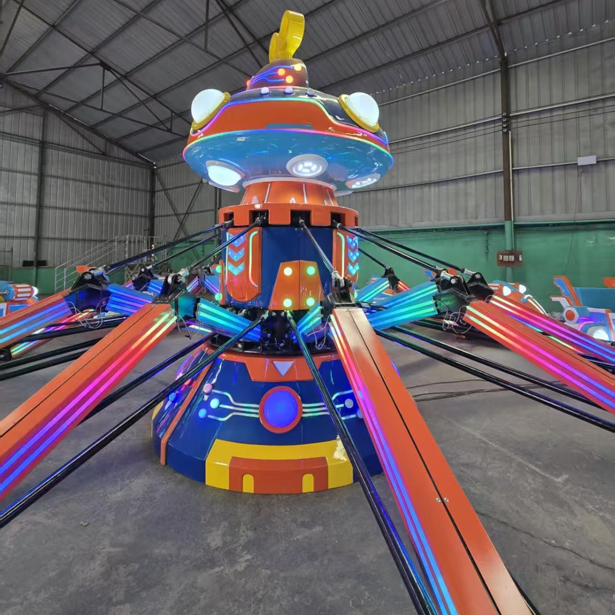 Space Ranger New Model Manufacturer Outdoor Amusement Park Children's Rotating Amusement Equipment Henan Made Model