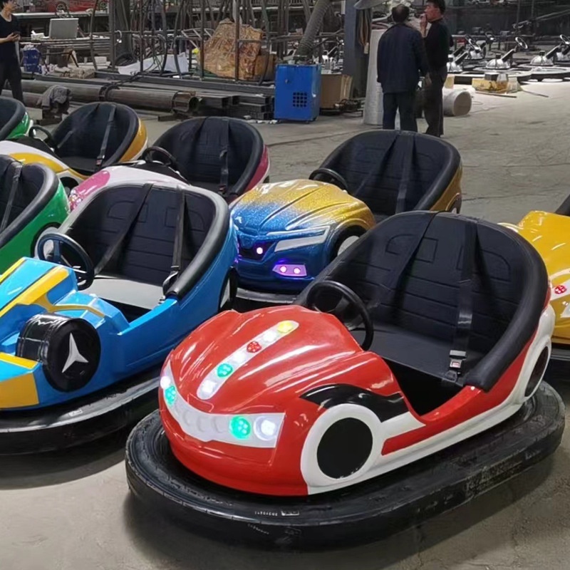 Fiberglass Ground Net Bumper Cars Amusement Equipment for Outdoor Parks & Squares-Direct Supply Large Quantities