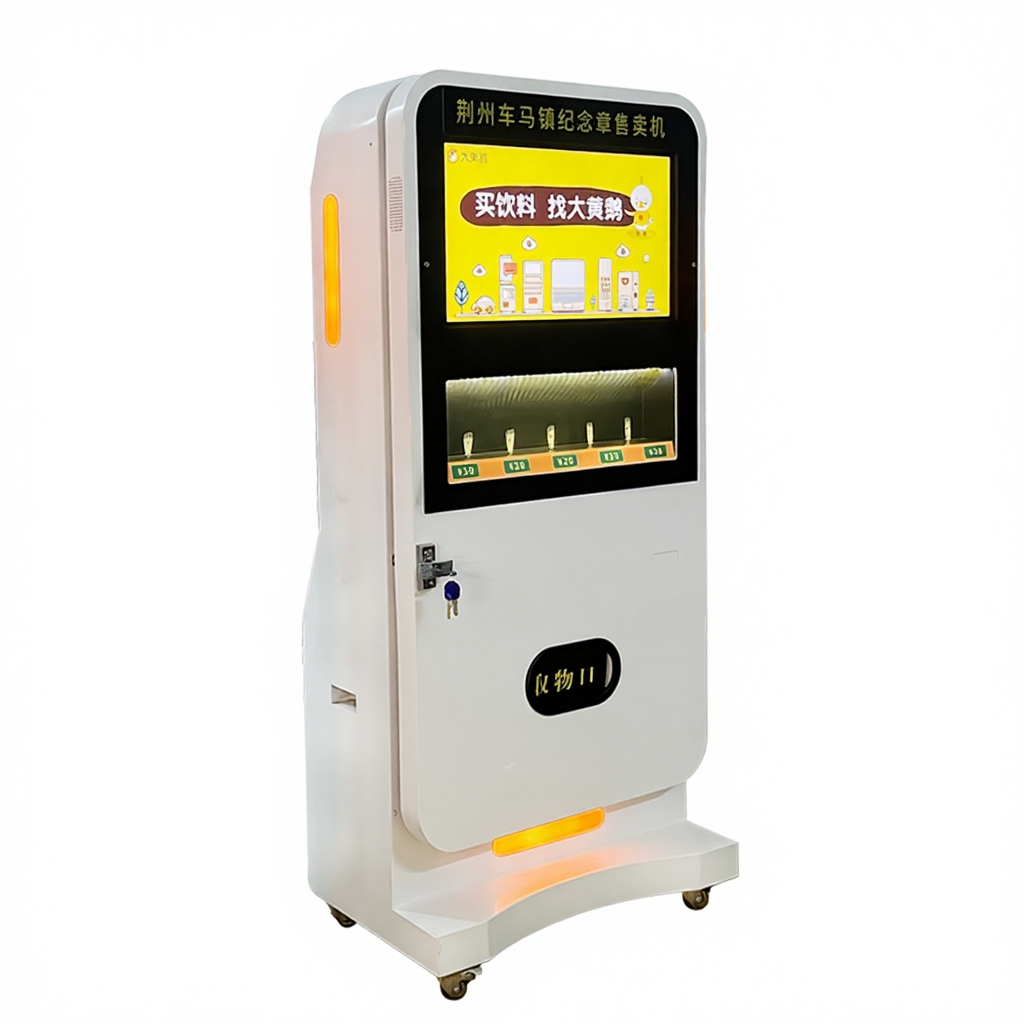 Refurbish and Modify Commemorative Coin and Badge Vending Machines with Touchscreen Scanning Gold/Silver Coins