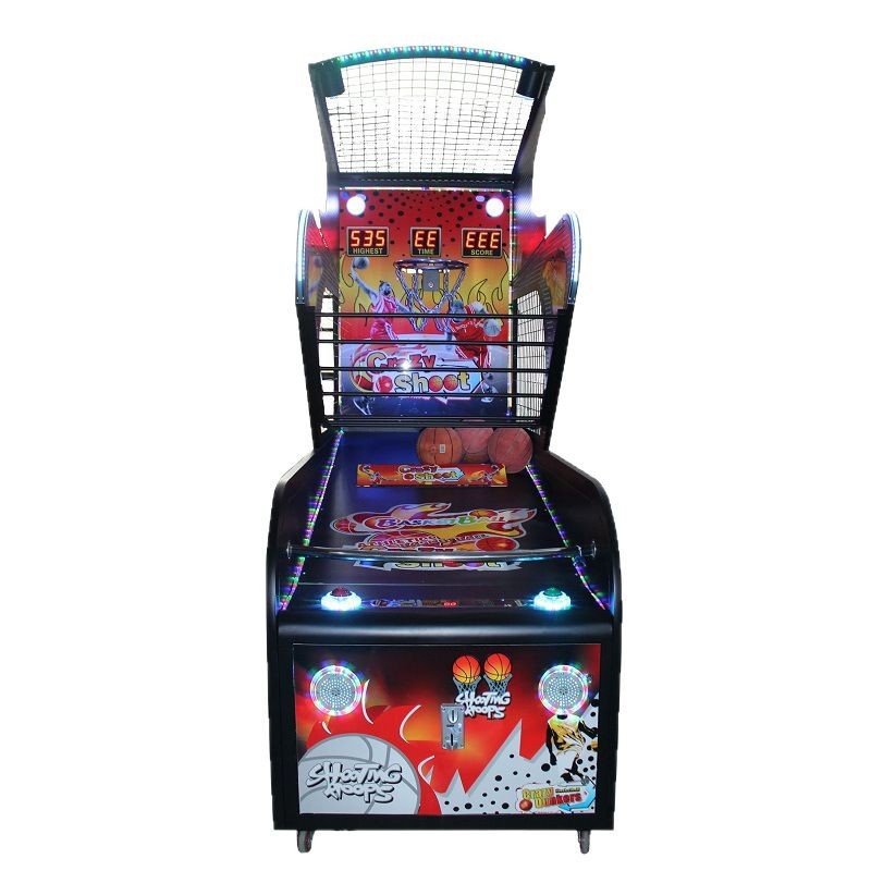 Luxury Single Player Basketball Game Machine for Adults Indoor Arcade Entertainment Equipment Coin-Operated Mall Amusement