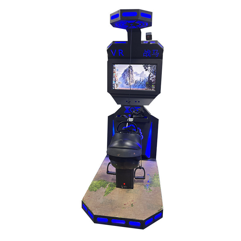 VR Horse Riding Simulator Machine Motion Ride Game Equipment Virtual Reality Experience for Amusement Park Arcade Game Center
