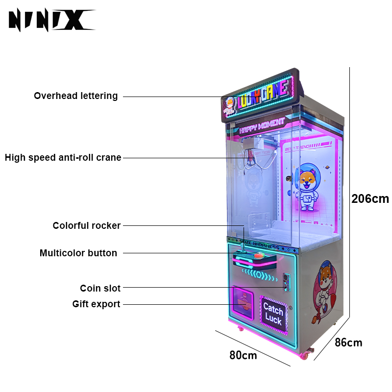 Commercial Coin-Operated Mini Claw Machine Arcade Park Entertainment Center's Children's Mini Claw Machine Plush Doll Machine