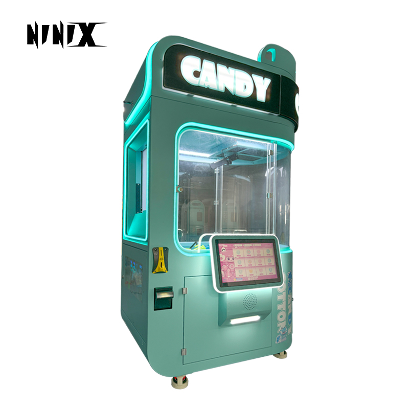 Coin-operated Intelligent Cotton Candy Machine Making Fully Automatic Cotton Candy Cheap New Cotton Candy Vending Machine
