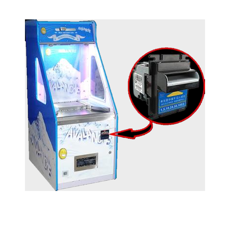 Factory Direct Sales Single Coin Pusher Machine with Stop Button Coin Pusher Arcade With Bill Changer Machine