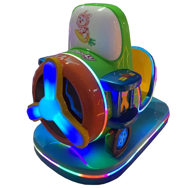 Good Quality Kids Airplane FRP Coin-operated Kids Rocker MP5 Screen Home Rocker for Shopping Malls