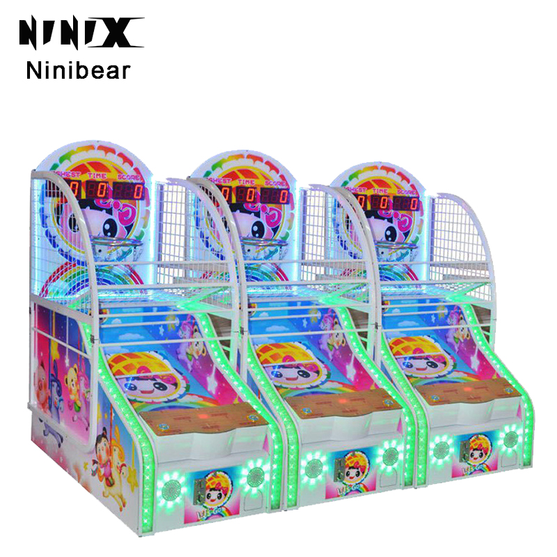 Coin-operated Indoor Sports Arcade Kids Basketball Game Machine Can Be Customized Entertainment Equipment