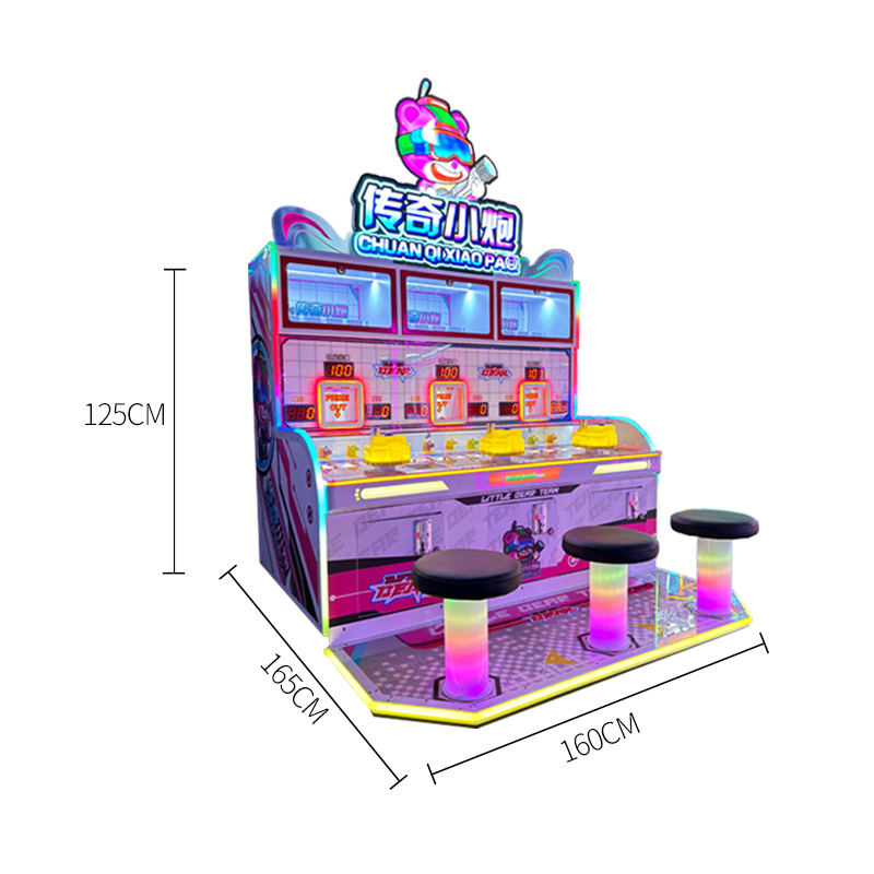 Factory Direct Children's Pinball Shooting Game Machine Coin Operated Ball Shooting Gift Game Machine