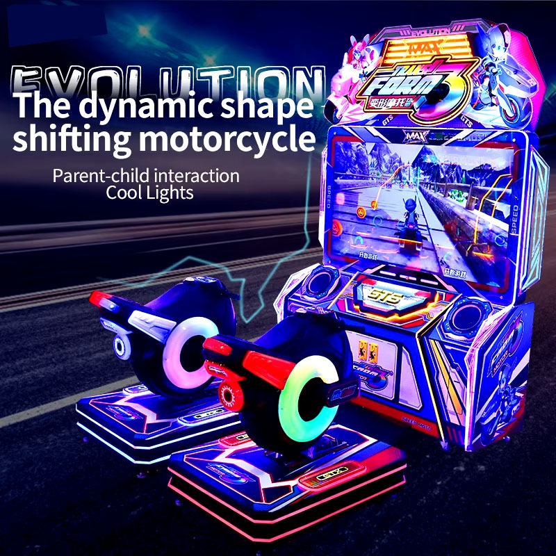 Children's Coin-operated Racing Double-player Simulation Amusement Game Machine, Cockpit Game Chair, Racing Simulator