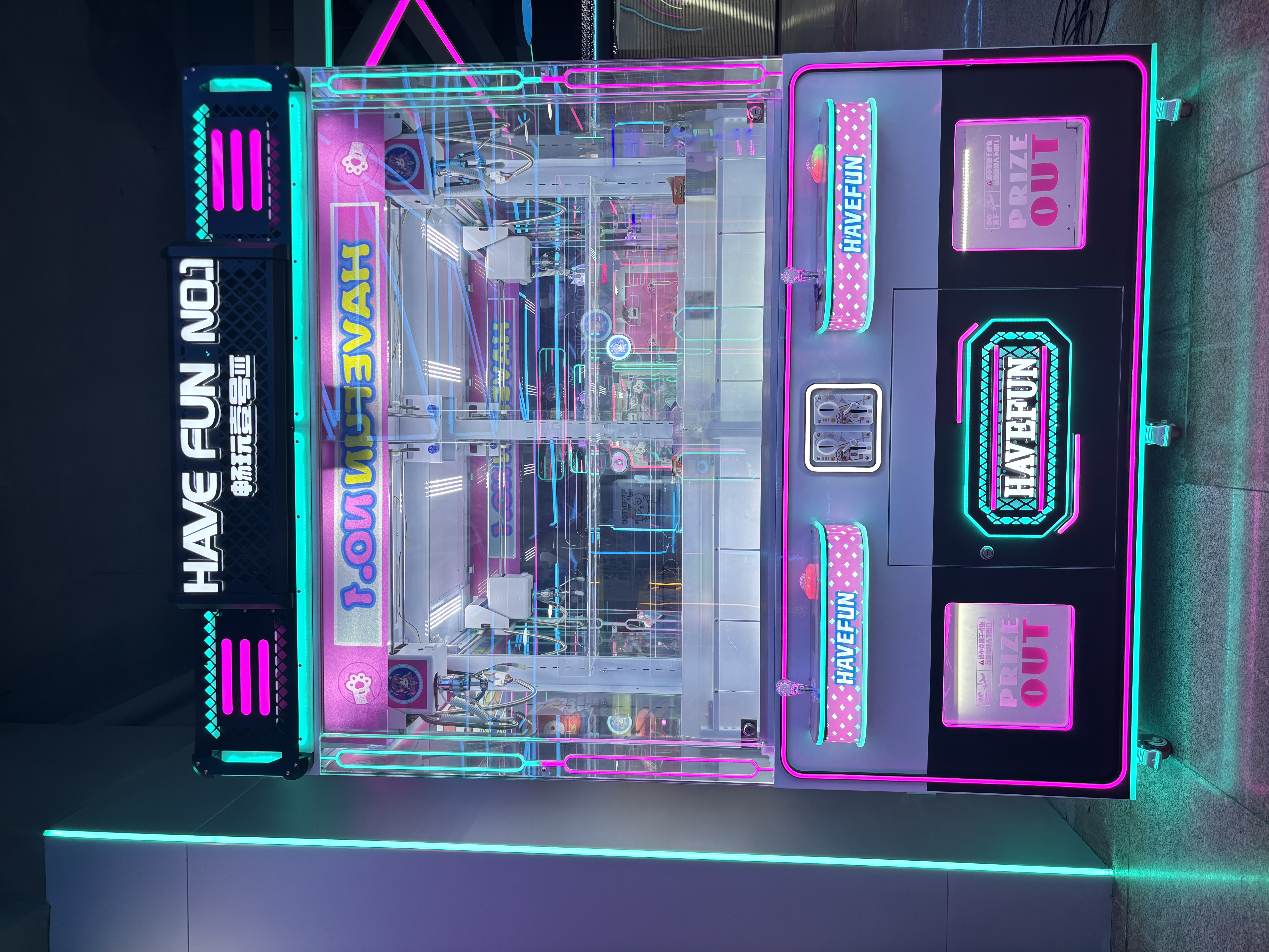 Game Center's Large Double-person Blind Box Machine with Crane for Smooth Play - Number One Snack Machine with Coin Activation