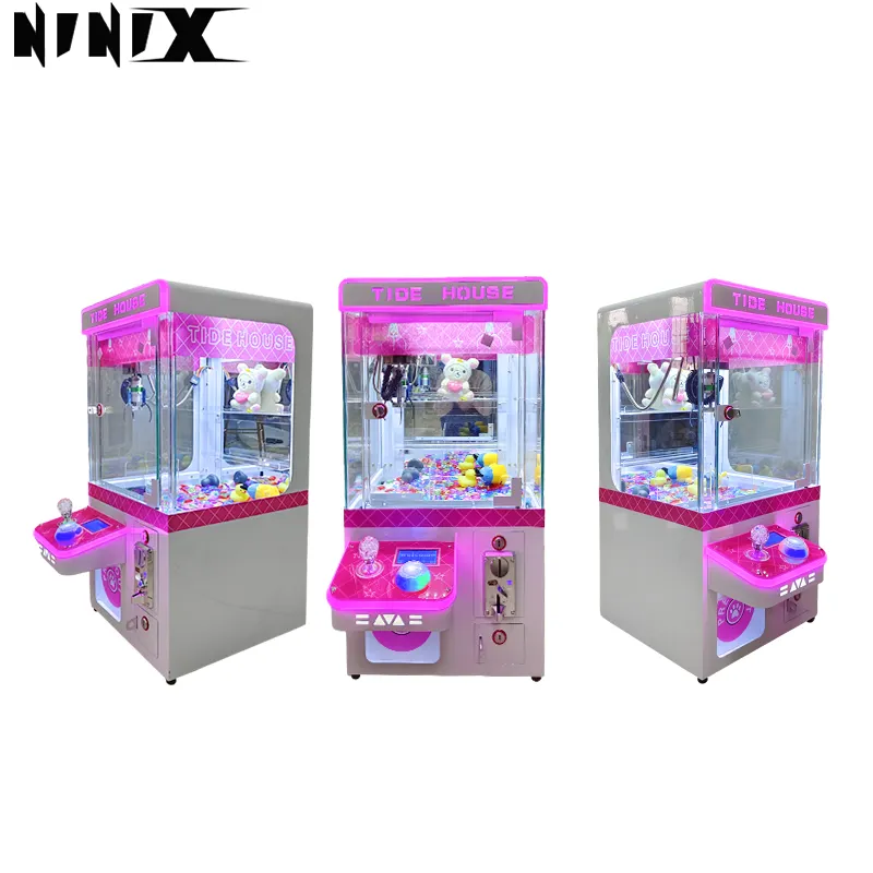Mall Entertainment Center Equipment Mini Small Household Claw Machine for Sale Coin Operated Arcade Gift Game Claw Crane
