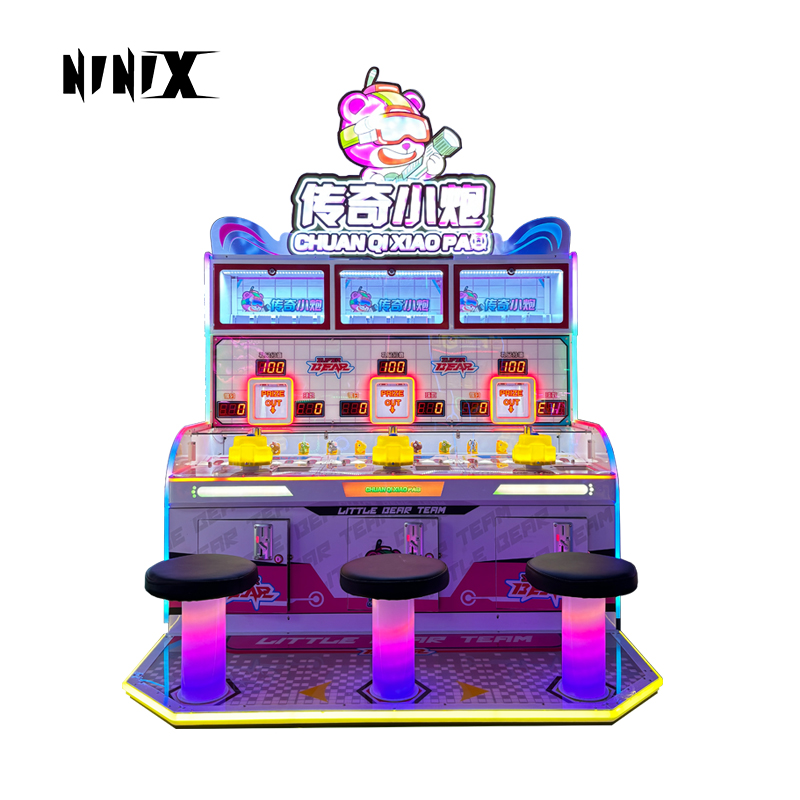 Factory Direct Children's Pinball Shooting Game Machine Coin Operated Ball Shooting Gift Game Machine