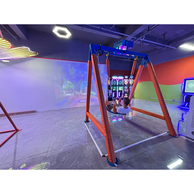 Realistic VR Swing Game Console for Kids Various Scenarios Thrilling Entertainment Arcade Coin Operated Video Park City