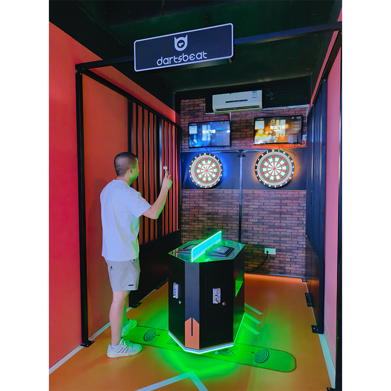 Electronic Dart Machine Coin Operated Darts Game Equipment With LED Screen for Bar Club Indoor Amusement Center