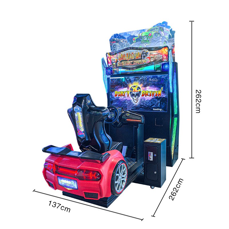 Wholesale Sale of In-room Entertainment Adult Coin-operated Action Demon Drive Arcade Game Consoles 55 