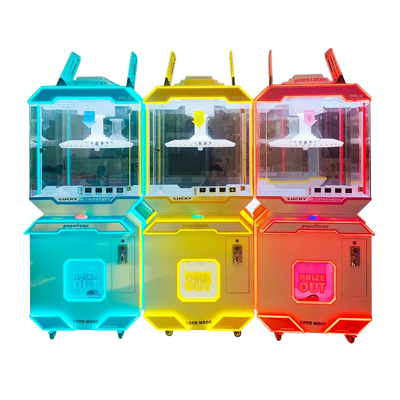Russia's Popular Coin-Operated Space Rabbit Prize Claw Machine Amusement Game Center Gift Doll Machine