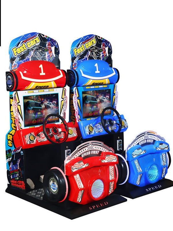 Amusement Machine Coin Operated Game Arcade Super Speed Racing 42 Inch Hd Display Driving Simulator