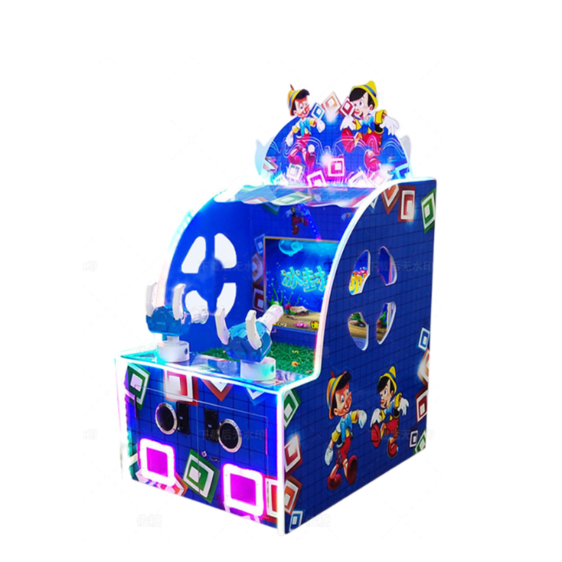 Cheap Coin-Operated Double Water Jet Gun Shooting Arcade Video Game Machine Children's Entertainment