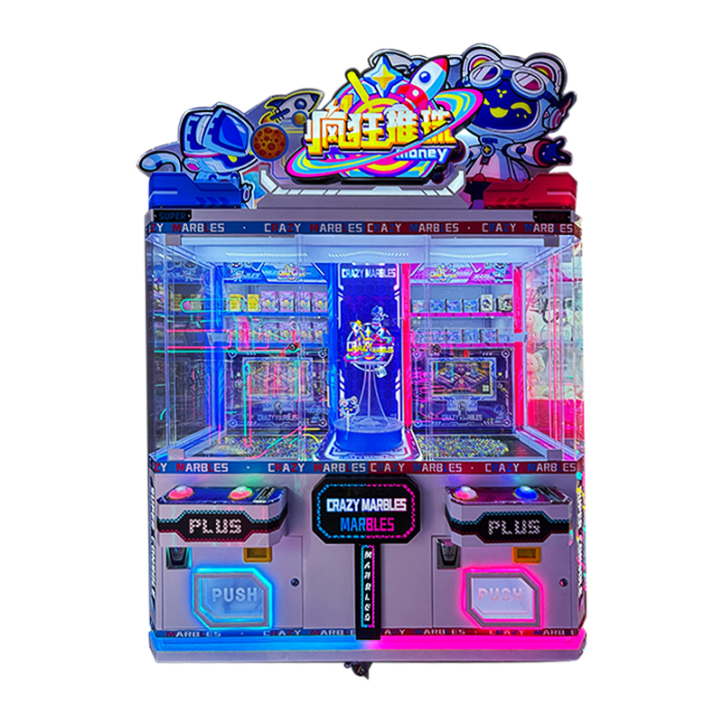 Best-selling Large-Scale Double-Person Coin-Operated Video Game Arcade Crazy Ball-Throwing Coin-Pushing Machine