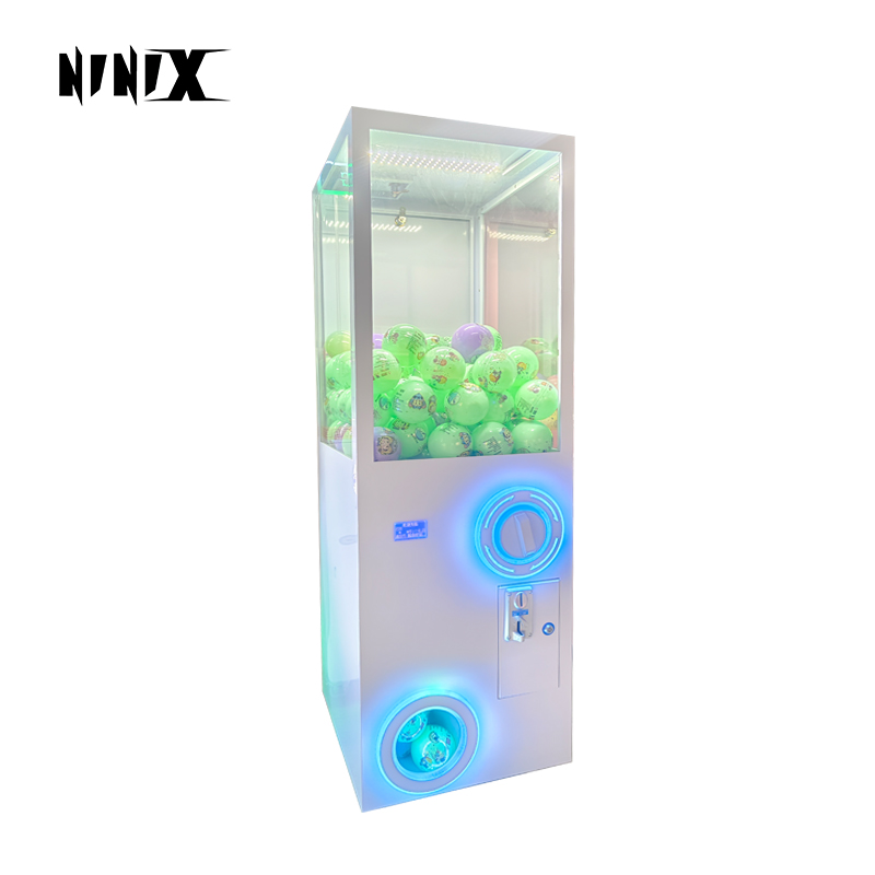 Factory Wholesale Coin Operated  Plastic Gashapon Doll Candy Capsule Toy Vending Machine