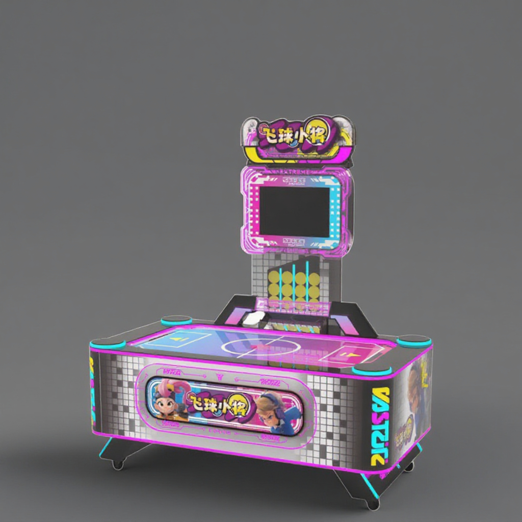 Coin Operated Air Hockey Table Game Machine Indoor Amusement Arcade Equipment Kids Sports Entertainment Interactive Game