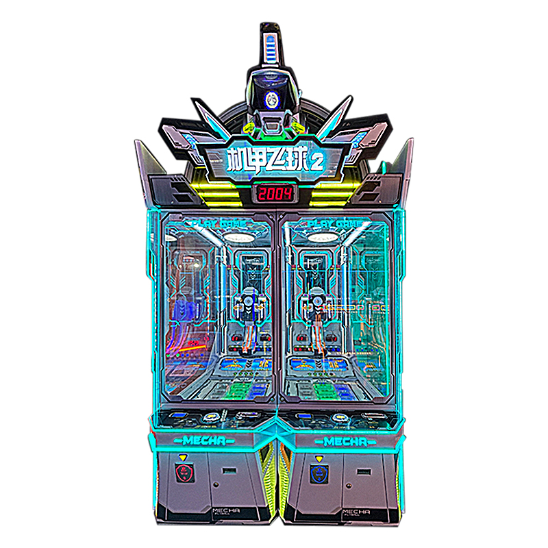 Best-selling Large-scale Video Game Arcade Mall - Double-player Mecha Flying Ball Coin-operated Game Machine Arcade Machine