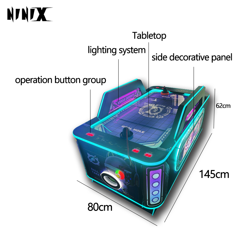 International Flat Ball Arcade Game Machine Coin-Operated Amusement Equipment for Entertainment Venues Durable Metal