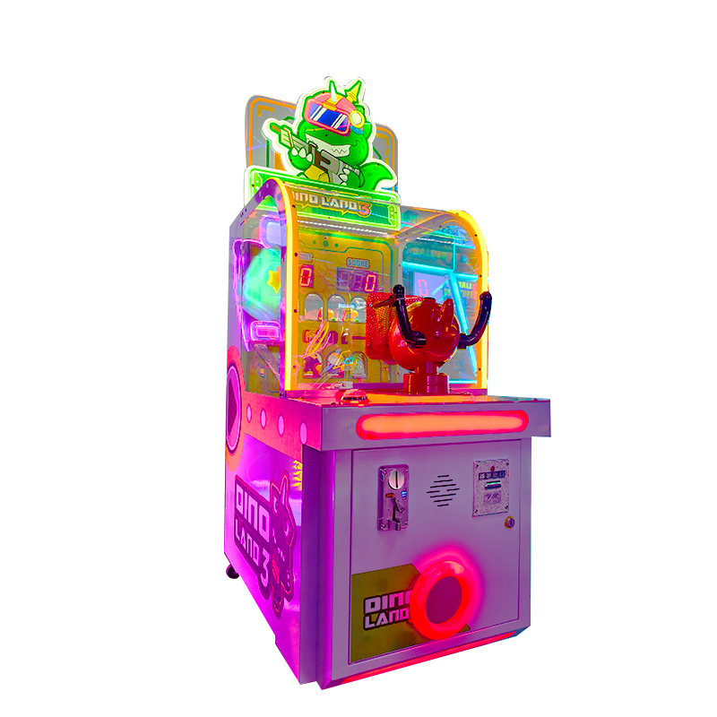2025 New Model Coin-Operated Arcade Game Center Equipment Commercial Shooting Machine with Coin-Tossing & Ball-Throwing Function