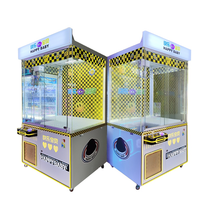Coin-Operated Mini Gift Doll Crane Vending Machine Fun Capture Game for Kids and Adults