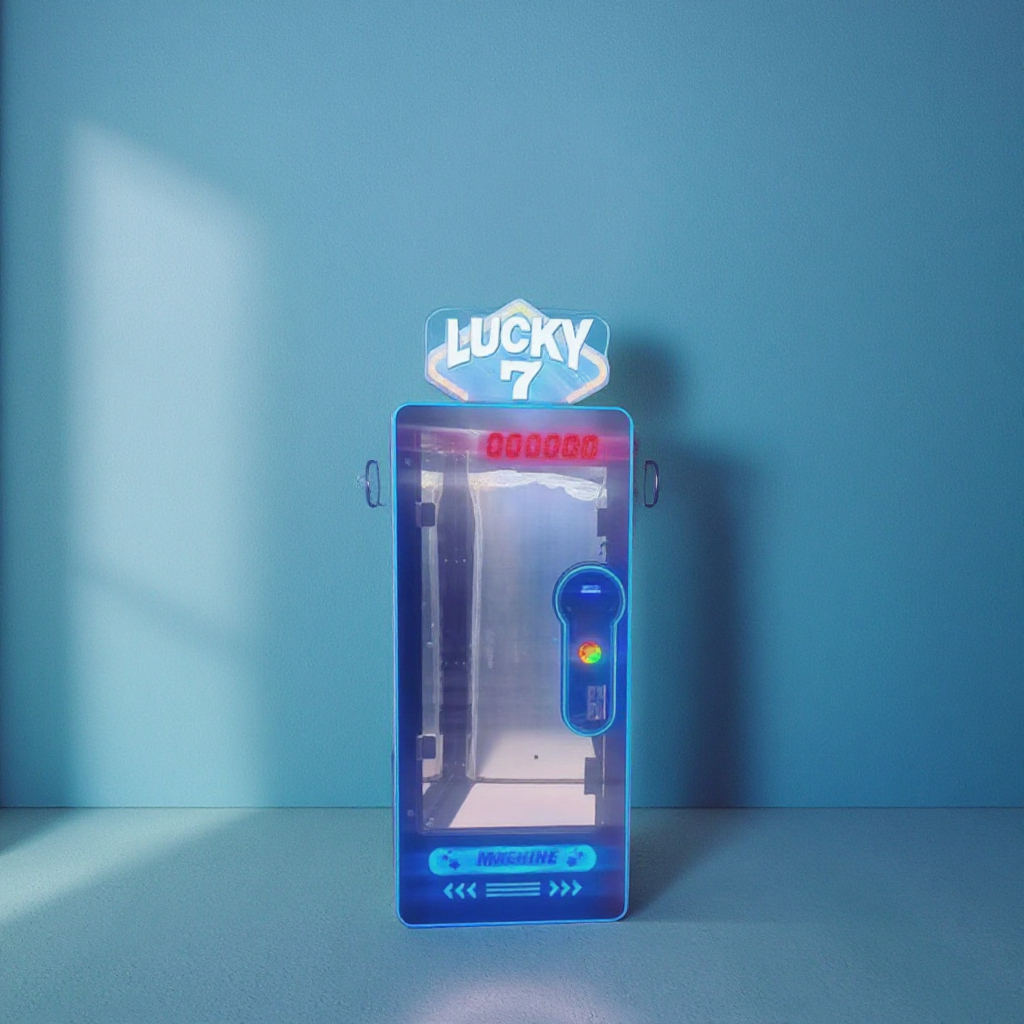 Coin Operated Game Machine Shopping Mall Automatic Lucky 7 Cut Prize Game Machine Plastic Claw Machine for Sale Malaysia